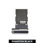 Single SIM Card Tray for Samsung Galaxy S23 Ultra-Phantom Black-OEM