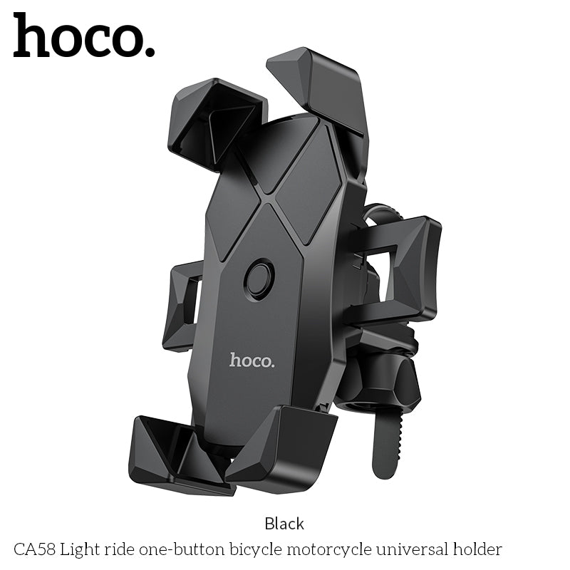 HOCO CA58 Light ride one-button bicycle motorcycle universal holder