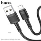 Hoco X83 iP Victory Charging Data Cable - Black