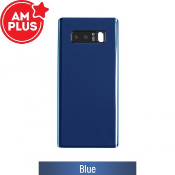 Samsung Galaxy Note 8 Compatible Back Cover with Adhesive - Blue