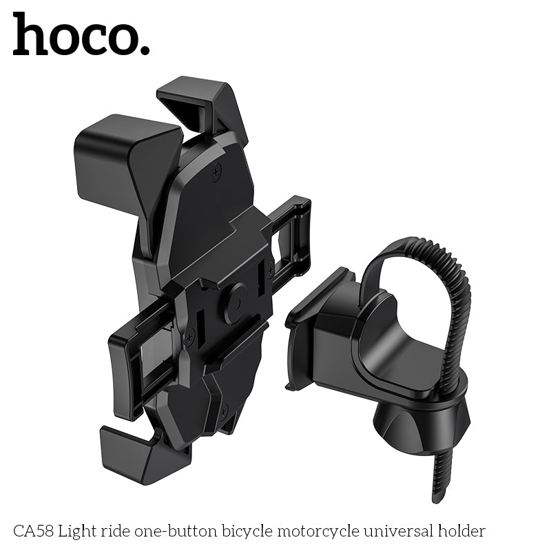 HOCO CA58 Light ride one-button bicycle motorcycle universal holder