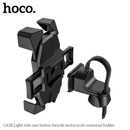 HOCO CA58 Light ride one-button bicycle motorcycle universal holder