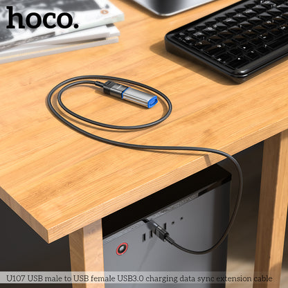 HOCO U107 USB male to USB female USB3.0 charging data sync extension cable