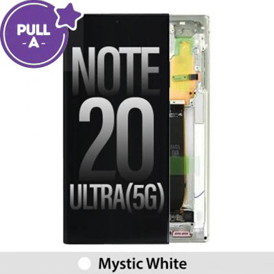 Samsung Galaxy Note 20 Ultra Pull A grade Screen - Mystic White
