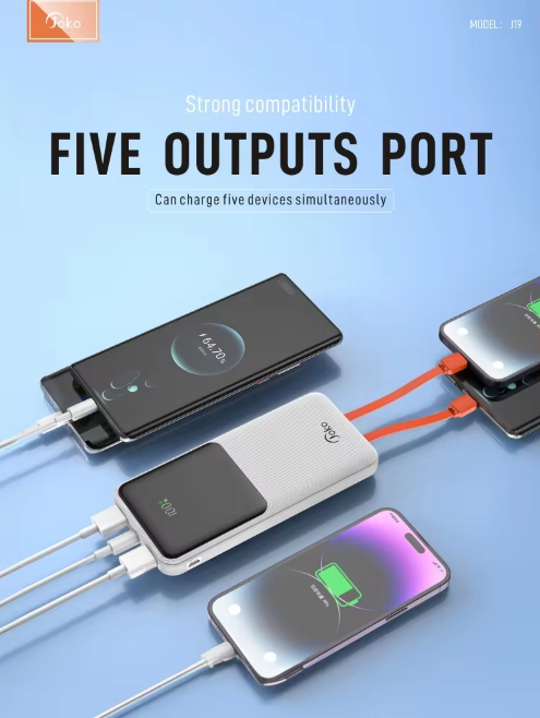 Pavareal G09 Power Bank 10000mAh - White