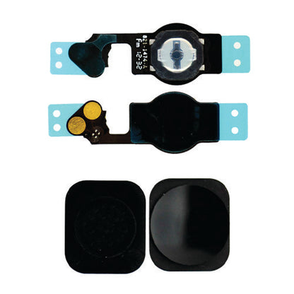 iPhone 5 HOME BUTTON WITH FLEX CABLE Black - BW100