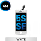 iPhone 5S/SE Compatible LCD Screen Assembly - Aftermarket - High Quality - White