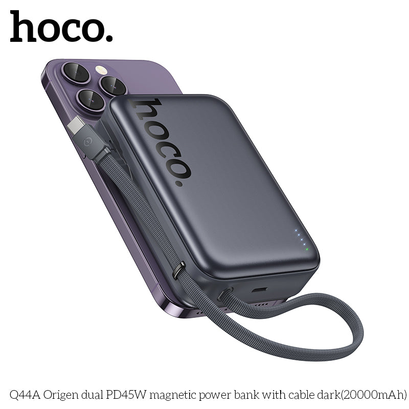Q44A For Laptop PD45W 20000mAh Magsafe with Cable power bank