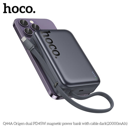 Q44A For Laptop PD45W 20000mAh Magsafe with Cable power bank