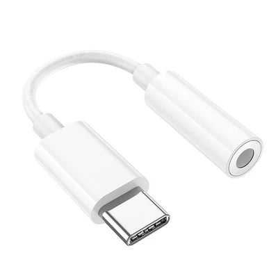 HOCO LS35 Type-C to 3.5mm digital audio converter - White