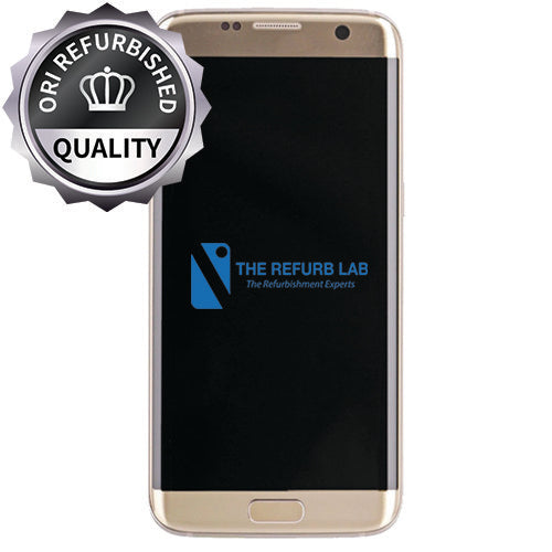 Samsung Galaxy S7 Edge Refurbished Compatible Amoled Assembly -  Gold