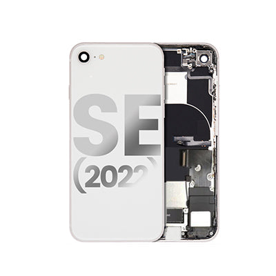 iPhone SE 2022 Back Housing With Smart Parts - White