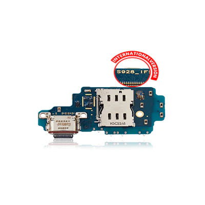 Samsung Galaxy S24 Ultra S928B (International Version) Charging Port Board With Sim Card Reader-Oem